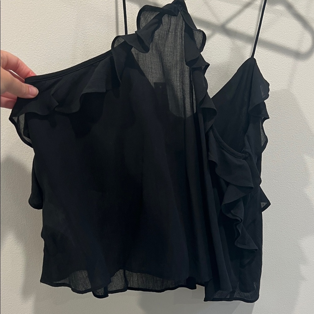 J. Crew Drapey Ruffle Tank Top - Picture 5 of 5